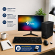 Computadora completa AMD Athlon 3000G 8GB RAM SSD 120GB Monitor 19" Kit