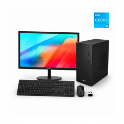 Computadora Intel Core i3 12100 8GB SSD 240GB Monitor 21.5"
